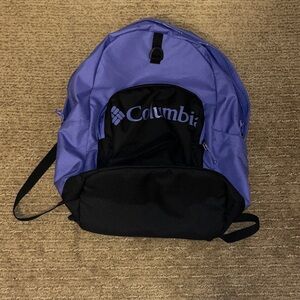 Columbia Lavender and Black Backpack